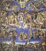 Michelangelo Buonarroti The Last  judgment France oil painting reproduction